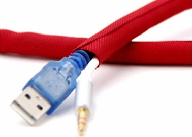comprar Auto rachado que envolve Sleeving trançado, ANIMAL DE ESTIMAÇÃO resistente ao calor PP do envoltório do cabo material fabricação em linha