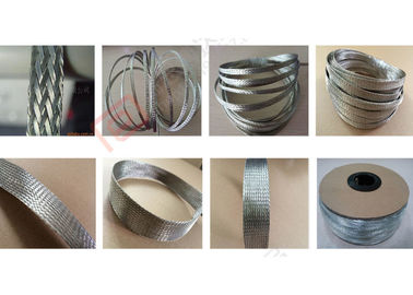comprar O metal estanhou Sleeving trançado de cobre para conexões flexíveis da bateria de armazenamento fabricação em linha