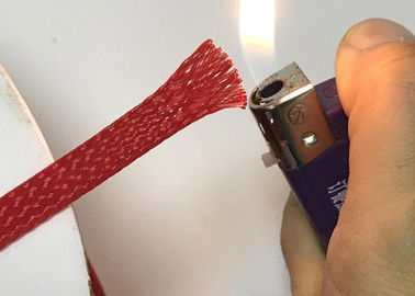comprar Desgaste - material de nylon Sleeving do animal de estimação do cabo trançado expansível resistente com impressão do logotipo fabricação em linha
