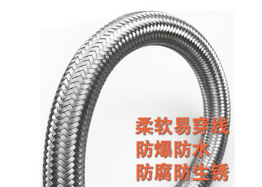 comprar Diâmetro Sleeving trançado de aço inoxidável automotivo livre do costume da mangueira do halogênio fabricação em linha