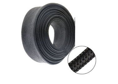 comprar Uso de grande resistência Sleeving trançado expansível do chicote de fios do cabo do ANIMAL DE ESTIMAÇÃO da prova do desgaste fabricação em linha