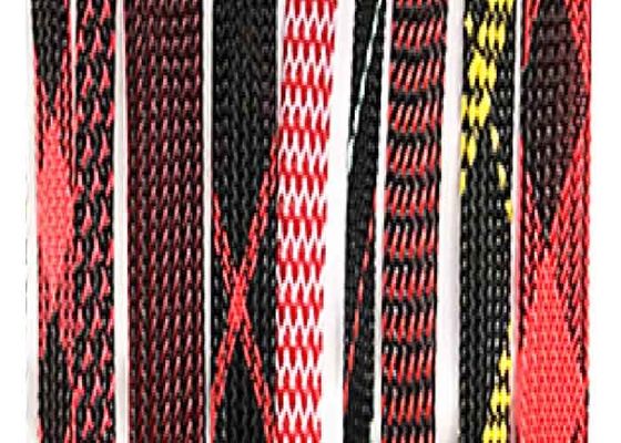 comprar O ANIMAL DE ESTIMAÇÃO forte da resistência de abrasão trançou Sleeving para a proteção industrial das mangueiras fabricação em linha