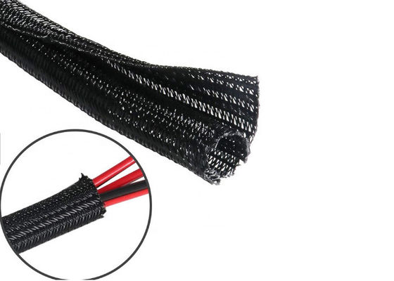 comprar Sleeving trançado do envoltório do cabo do ANIMAL DE ESTIMAÇÃO da inflamabilidade VW-1 fabricação em linha