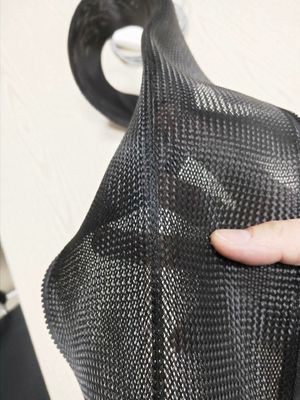 comprar O preto liso das cablagens do zíper do ANIMAL DE ESTIMAÇÃO trançou sleeving 20.0mm 200.0mm fabricação em linha