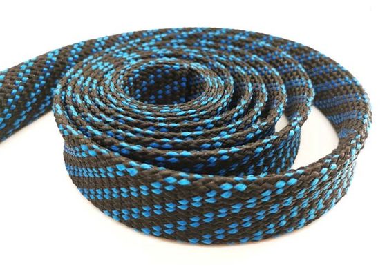 comprar Cabo trançado expansível do ANIMAL DE ESTIMAÇÃO preto que Sleeving as cablagens elétricas 3.0mm fabricação em linha