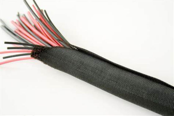 comprar Auto expansível dos PP que envolve faca de corte quente Sleeving trançada rachada fabricação em linha