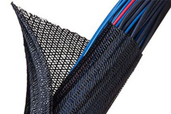 comprar o envoltório do animal de estimação de 8mm 9mm trançou a chama livre Sleeving do halogênio - retardador fabricação em linha