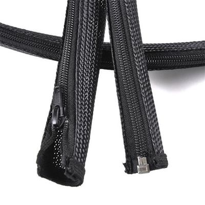 comprar A luva do zíper do ALCANCE de RoHS trançou o organizador Tubing Flame Resistant do envoltório fabricação em linha