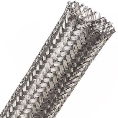 comprar Sleeving trançado metálico do monofilamento SS304 para a proteção do cabo fabricação em linha