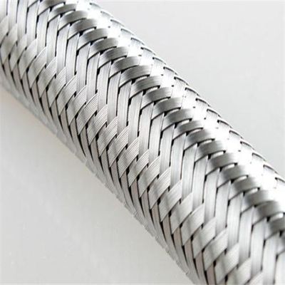 comprar resistência de abrasão de aço inoxidável da luva do cabo de 50mm para a proteção automotivo do tubo fabricação em linha