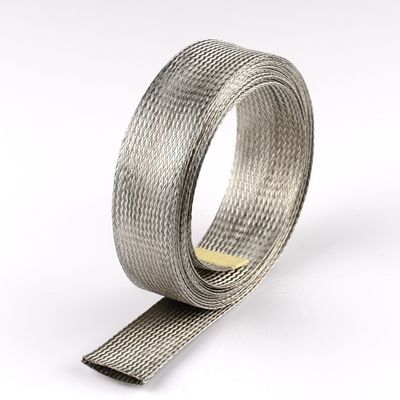 comprar A instalação fácil resistente de Emi Tinned Copper Braid Shield da abrasão fabricação em linha