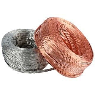 comprar Sinal de EMI Tinned Copper Braided Sleeving que protege a proteção do cabo fabricação em linha