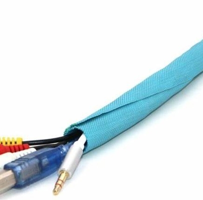 comprar O auto azul do ANIMAL DE ESTIMAÇÃO do GV que envolve a separação trançou a abrasão Sleeving resistente fabricação em linha