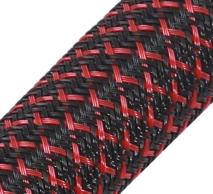 comprar Sleeving trançado expansível do ANIMAL DE ESTIMAÇÃO livre do halogênio para mangueiras do aspirador de p30 fabricação em linha