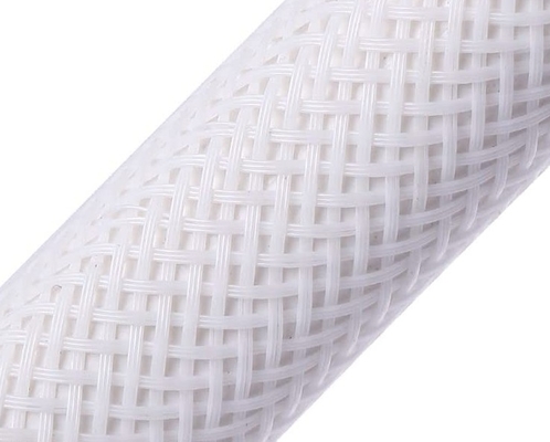 comprar Cabo trançado expansível do ANIMAL DE ESTIMAÇÃO branco que Sleeving para o aspirador de p30 fabricação em linha