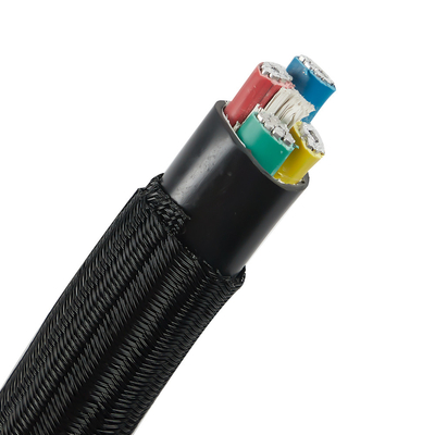 comprar luva de fecho automático do cabo do ANIMAL DE ESTIMAÇÃO de 6mm-50mm que envolve a separação trançada para a proteção fabricação em linha