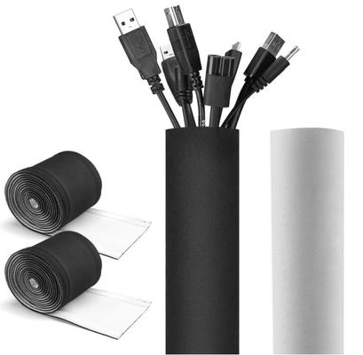 comprar Velcro do círculo de Huiyunhai acima da luva Cuttable da gestão do fio do envoltório do cabo do neopreno fabricação em linha
