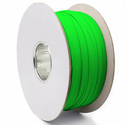 comprar Fio flexível Mesh Sleeve do verde livre do halogênio, Sleeving expansível da trança do ANIMAL DE ESTIMAÇÃO fabricação em linha