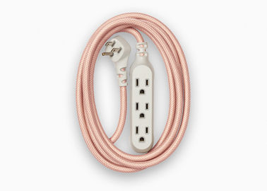 Algodão flexível colorido cor Sleeving trançada da resistência de abrasão multi