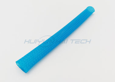 Sleeving trançado de alta temperatura da cobertura extra do cabo com multi cor