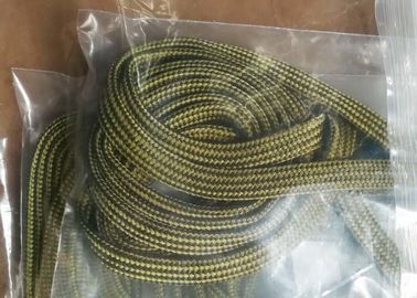Verde Sleeving trançado automotivo resistente de Nomex do grau de 350 C para a proteção do chicote de fios de cabo