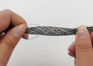 Resistente UV de pouco peso Sleeving trançado expansível das multi cores do ANIMAL DE ESTIMAÇÃO resistente