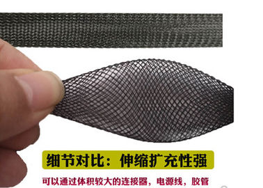 O animal de estimação brilhante da cor trançou a linha gestão Sleeving expansível/pacote aplicado