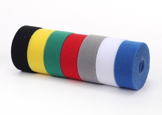 2 em 1 colorido de volta ao gancho da fita de Velcro e à fita traseiros do laço para a gestão dos cabos